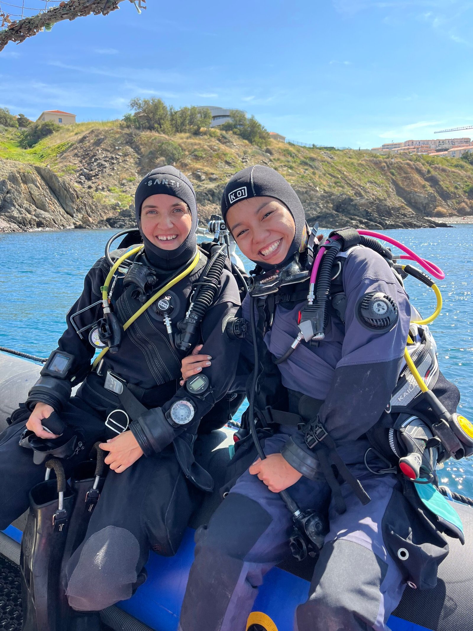 Plongée recycleur féminine Plongée recycleur féminine
