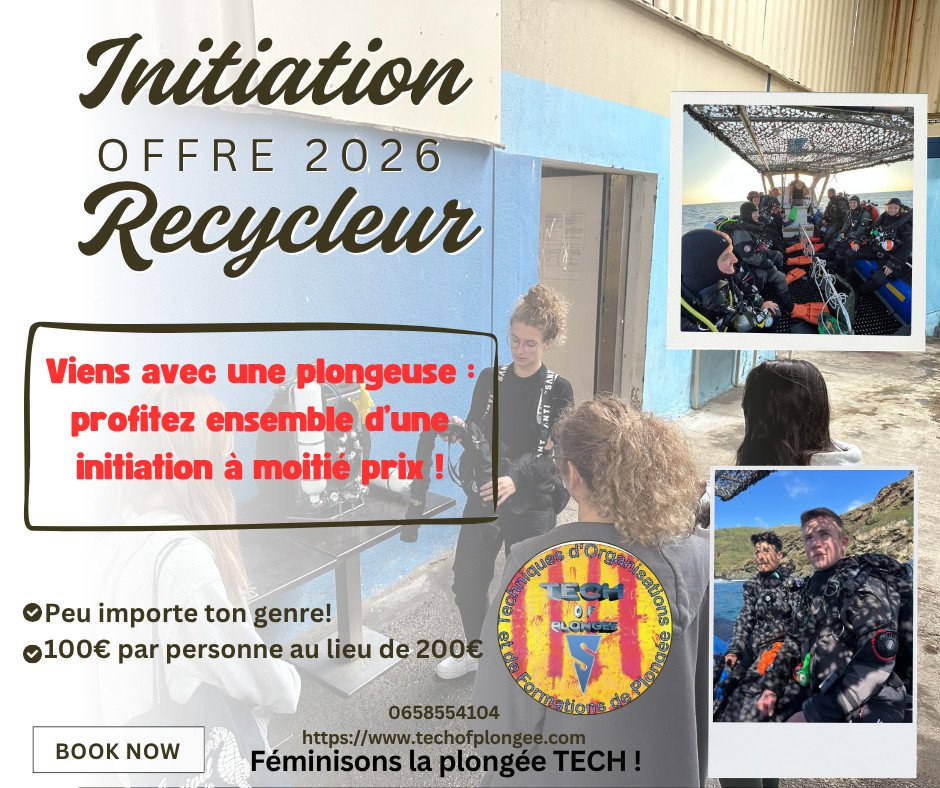 Bapteme recycleur revo halcyon